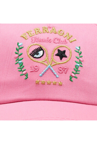 Chiara Ferragni Шапка с козирка 74SBZK15 Розов - Mera.bg