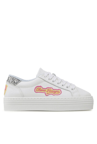Chiara Ferragni Сникърси CF3121-064 White/Silver - Mera.bg
