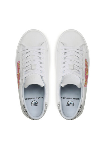 Chiara Ferragni Сникърси CF3121-064 White/Silver - Mera.bg
