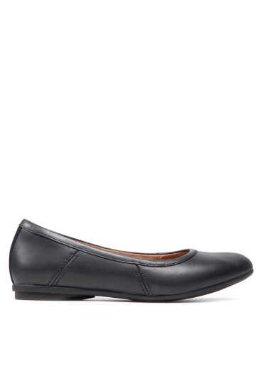 Clarks Балеринки Canebay Plain 261612824 Black Leather - Mera.bg