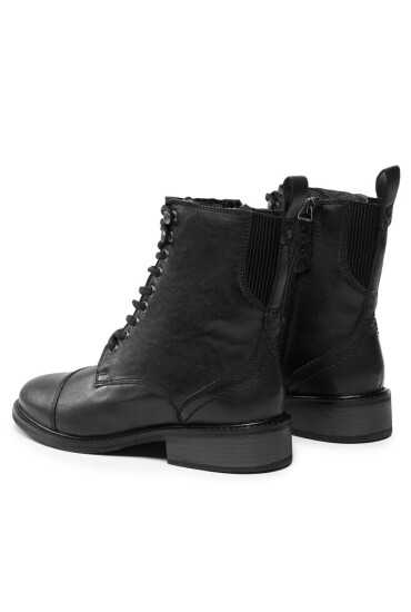 Clarks Боти Cologne Lace 261747754 Черен - Mera.bg