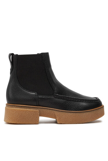 Clarks Боти тип челси Linoso Top 26178695 Черен - Mera.bg