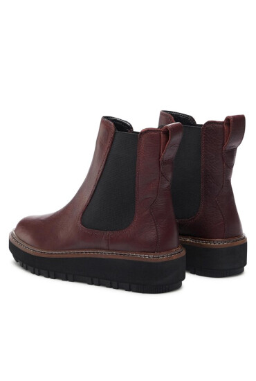 Clarks Боти тип челси Orianna W Up 261748224 Бордо - Mera.bg