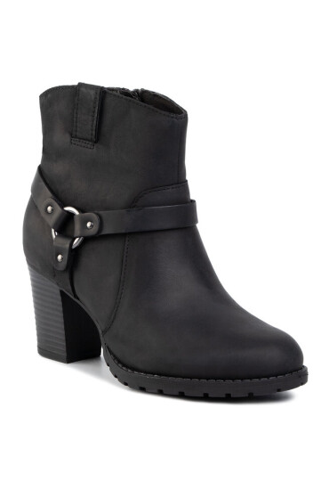 Clarks Боти Verona Rock 261444844 Black Leather - Mera.bg