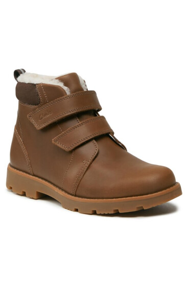 Clarks Ботуши Heath Snug 261673347 Tan - Mera.bg
