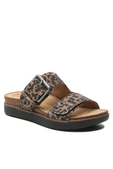 Clarks Чехли Elayne Ease 261657564 Leopard Print - Mera.bg