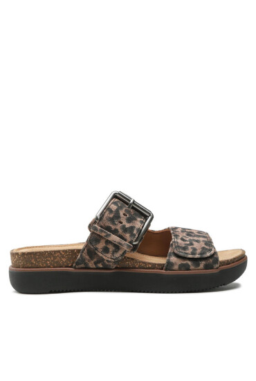 Clarks Чехли Elayne Ease 261657564 Leopard Print - Mera.bg