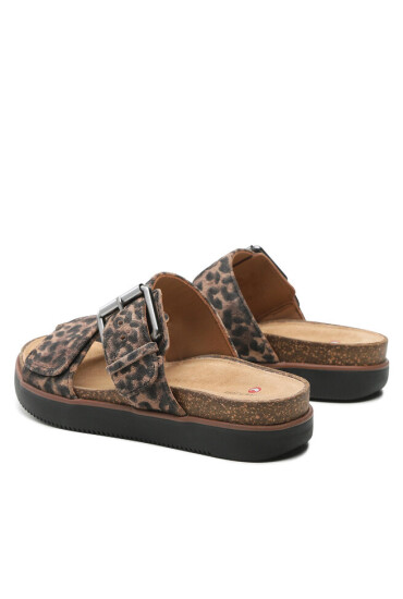 Clarks Чехли Elayne Ease 261657564 Leopard Print - Mera.bg