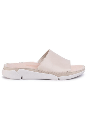 Clarks Чехли Tri Slide 261487654 White - Mera.bg