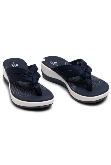 Clarks Джапанки Arla Kaylie 261598984 Navy - Mera.bg