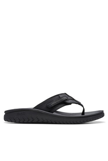 Clarks Джапанки Wesley Sun 26176988 Черен - Mera.bg