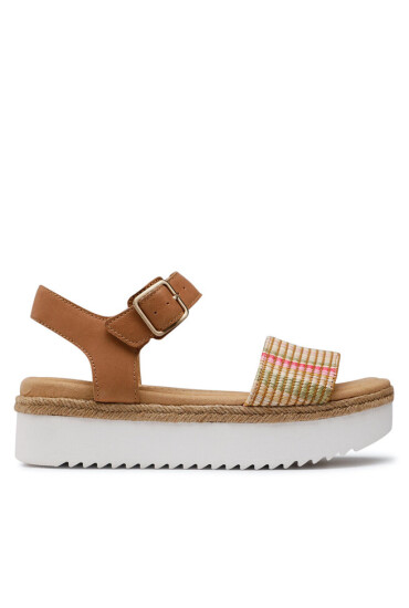 Clarks Еспадрили Lana Shore 26164475 Light Tan Combi - Mera.bg