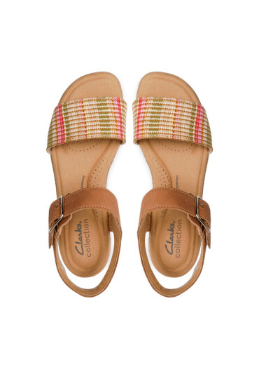Clarks Еспадрили Lana Shore 26164475 Light Tan Combi - Mera.bg