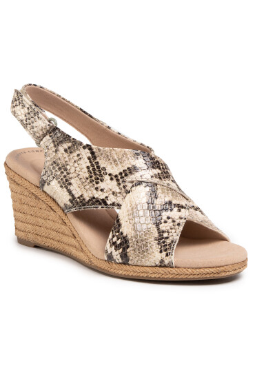 Clarks Еспадрили Lafley Alaine 261481344 Бежов - Mera.bg