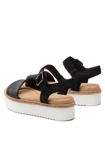 Clarks Еспадрили Lana Shore 261646274 Черен - Mera.bg