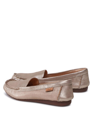 Clarks Мокасини Freckle Walk 261657474 Champagne Leather - Mera.bg
