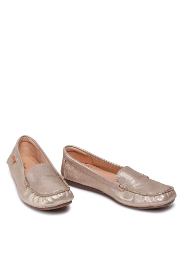 Clarks Мокасини Freckle Walk 261657474 Champagne Leather - Mera.bg