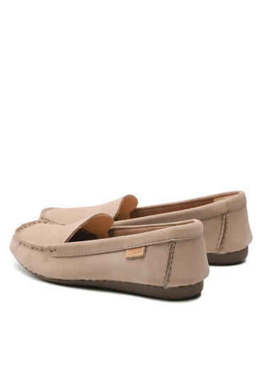 Clarks Мокасини Freckle Walk 261657464 Sand Nubuck - Mera.bg