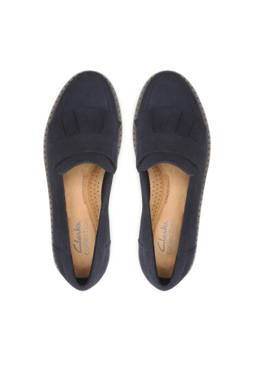 Clarks Обувки Airabell Slip 261633314 Navy Suede - Mera.bg
