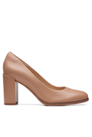 Clarks Обувки на ток Freva85 26170968 Кафяв - Mera.bg
