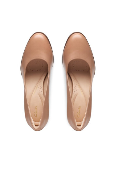 Clarks Обувки на ток Freva85 26170968 Кафяв - Mera.bg