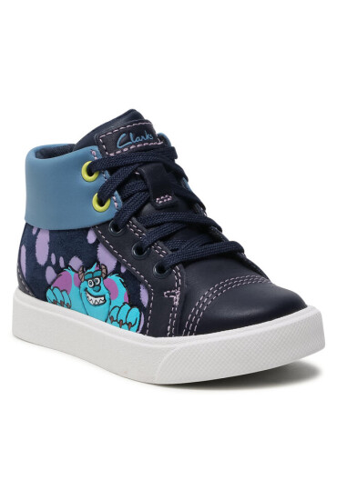 Clarks Зимни обувки City Scare T 261576757 Тъмносин - Mera.bg