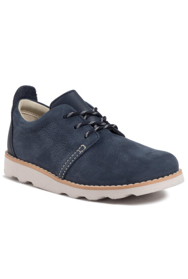 Clarks Обувки Crown Park K 261405196 Navy Leather - Mera.bg