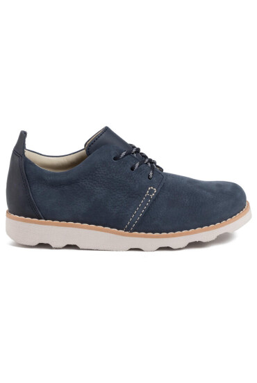 Clarks Обувки Crown Park K 261405196 Navy Leather - Mera.bg