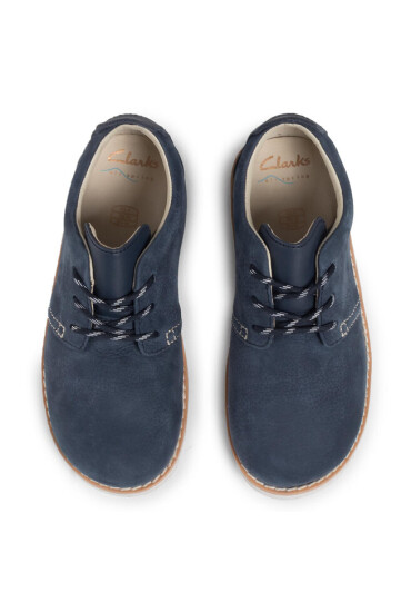 Clarks Обувки Crown Park K 261405196 Navy Leather - Mera.bg