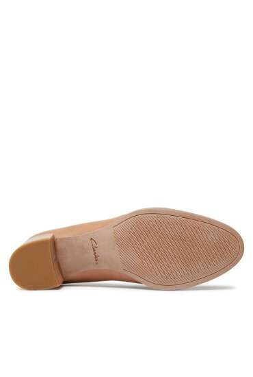 Clarks Обувки на ток Freva 55 Court 261709634 Бежов - Mera.bg