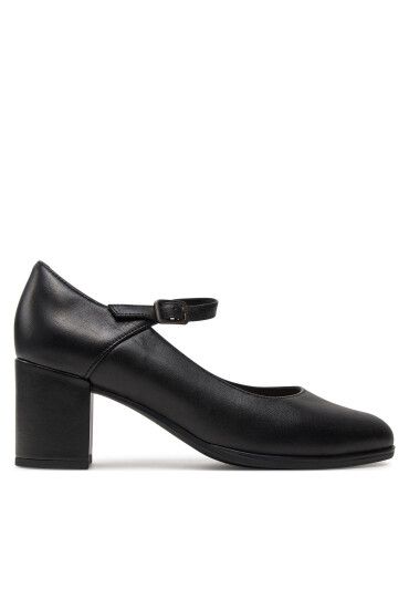 Clarks Обувки на ток Freva55 Strap 26172052 Черен - Mera.bg