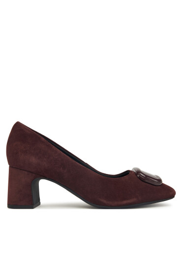 Clarks Обувки на ток Fernie Trim 26183038 Бордо - Mera.bg