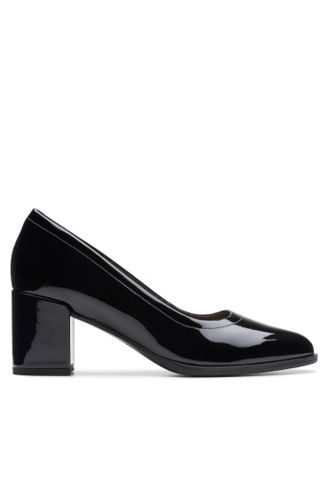 Clarks Обувки на ток Freva 55 Court 26174873 Черен - Mera.bg