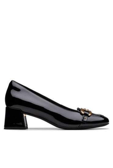 Clarks Обувки на ток Nyta45 Court 26181317 Черен - Mera.bg