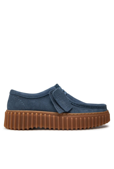 Clarks Обувки Torhill Bee 26176355 Син - Mera.bg