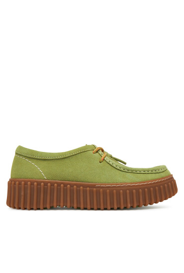 Clarks Обувки Torhill Bee 26181186 Зелен - Mera.bg