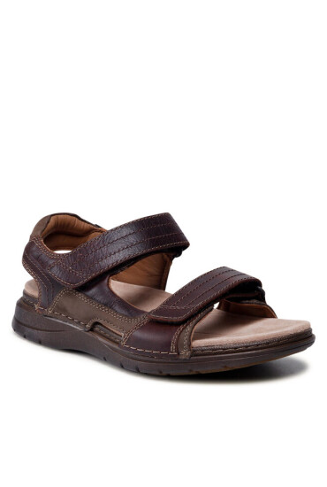Clarks Сандали Nature Trek 261591947 Mahogany Combi - Mera.bg