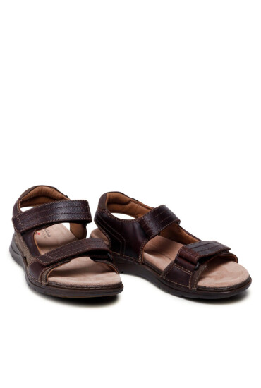 Clarks Сандали Nature Trek 261591947 Mahogany Combi - Mera.bg
