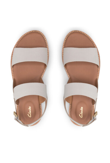 Clarks Сандали Karsea Strap 261644444 Бял - Mera.bg