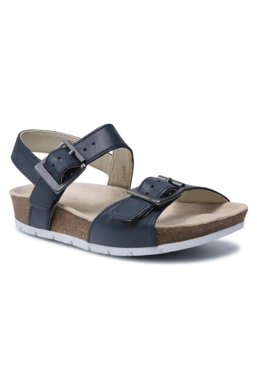 Clarks Сандали River Sand K 261566507 Navy Leather - Mera.bg
