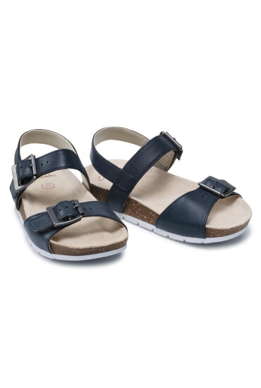 Clarks Сандали River Sand K 261566507 Navy Leather - Mera.bg