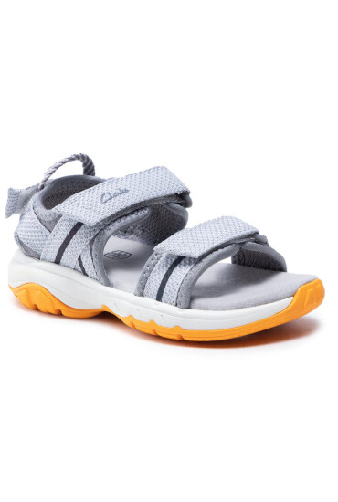 Clarks Сандали Expo Sea T 261576707 Grey Synthetic - Mera.bg