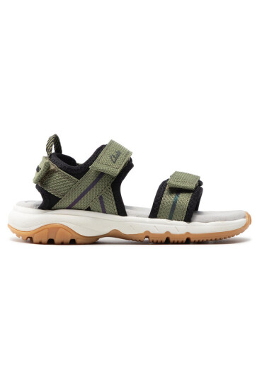 Clarks Сандали Expo Sea K 261575937 Khaki Synthetic - Mera.bg
