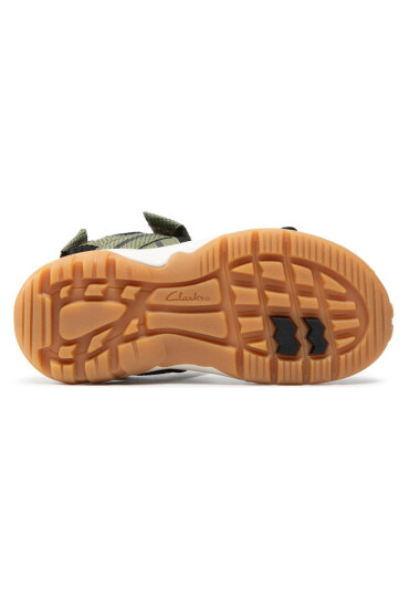 Clarks Сандали Expo Sea K 261575937 Khaki Synthetic - Mera.bg