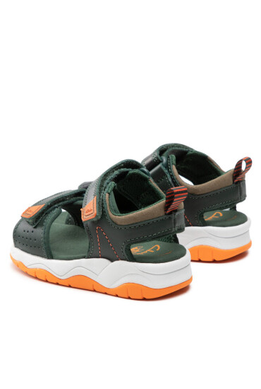 Clarks Сандали Clowder Print K 261661237 Khaki Combi - Mera.bg