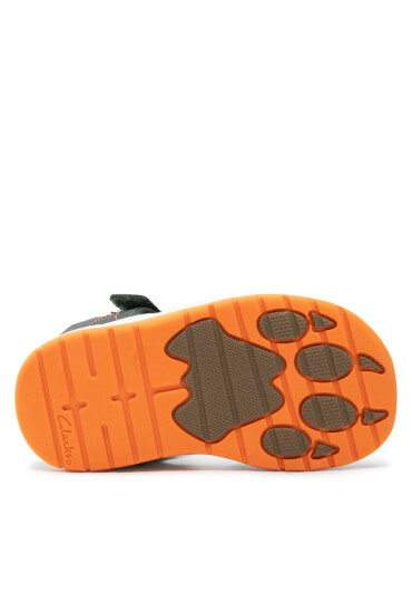 Clarks Сандали Clowder Print K 261661237 Khaki Combi - Mera.bg