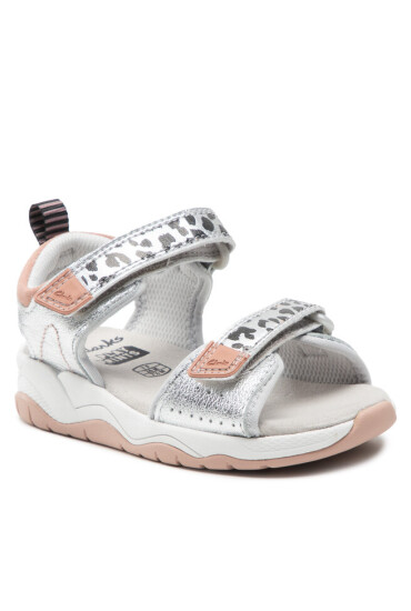 Clarks Сандали Clowder Print K. 261661276 Silver - Mera.bg