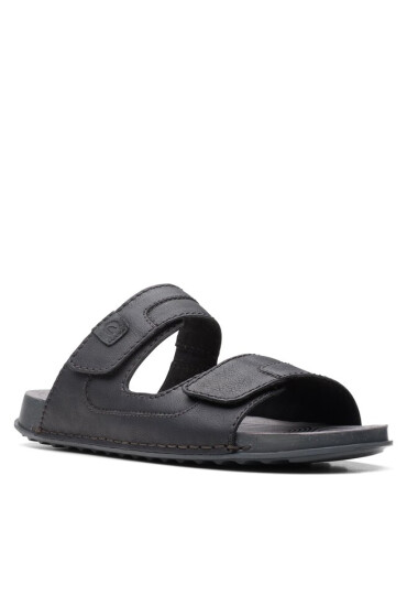 Clarks Сандали Crestview Easy 26164772 Black Leather - Mera.bg