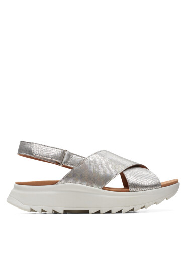 Clarks Сандали DashLite Wish 26171951 Сребрист - Mera.bg