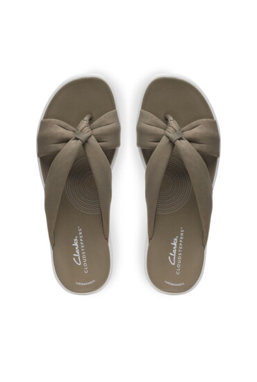 Clarks Сандали Drift Ave 26169910 Olive Interest - Mera.bg